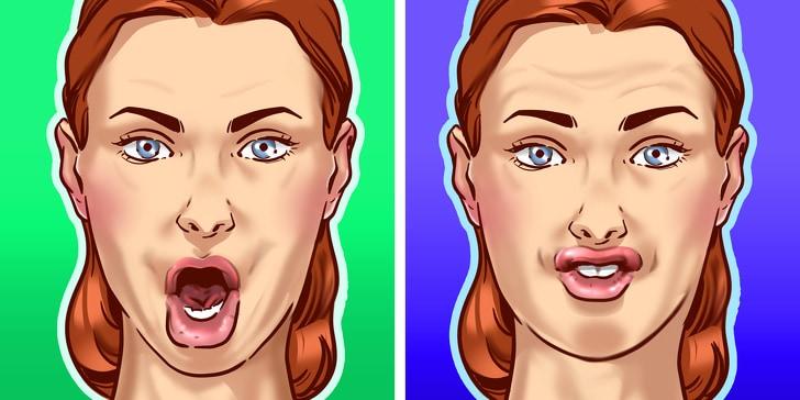 Pipi Bengkak dan Pipi Tembam Jangan Terkeliru - senaman duck face