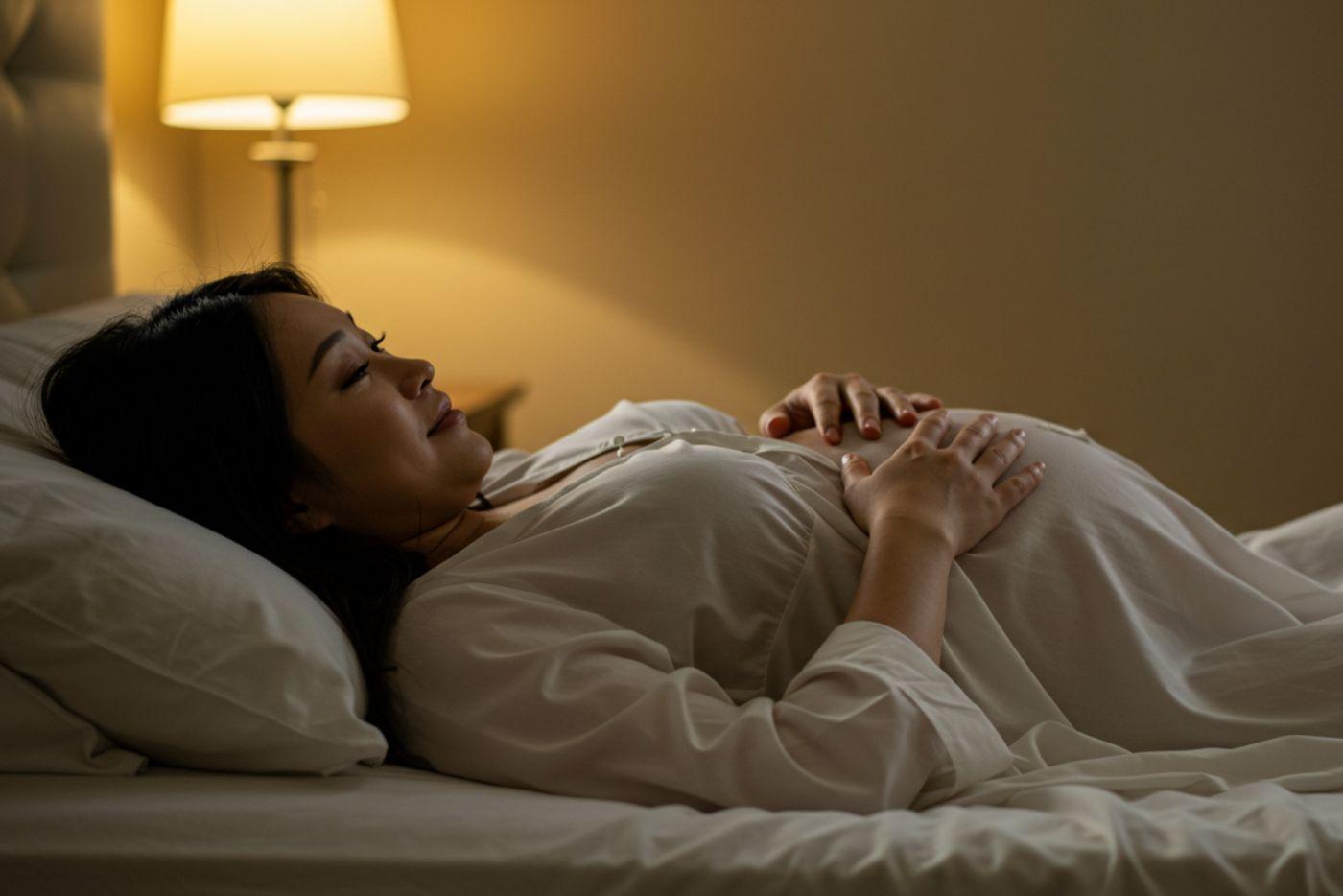 Hati-Hati Jika Tidur Terlentang Semasa Hamil, Ini Bahaya Untuk Bayi Dalam Kandungan!