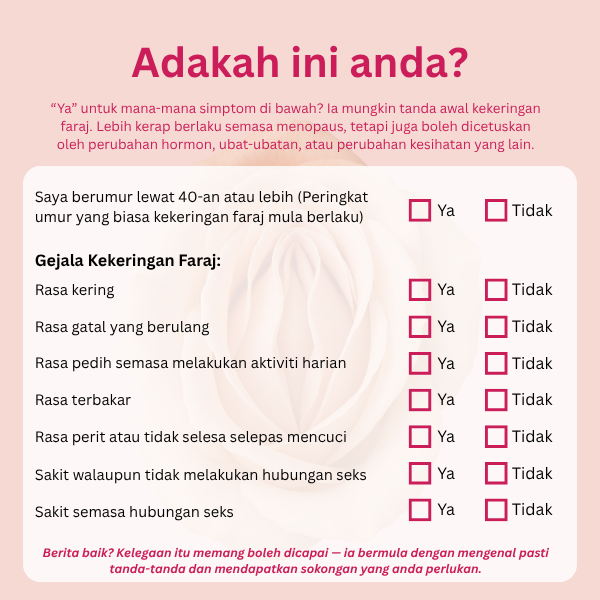 vagina kering dan gatal 