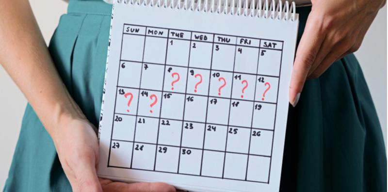 10 Keadaan Yang Menyebabkan Haid Tidak Teratur, Tapi PELUANG Hamil Masih Tinggi