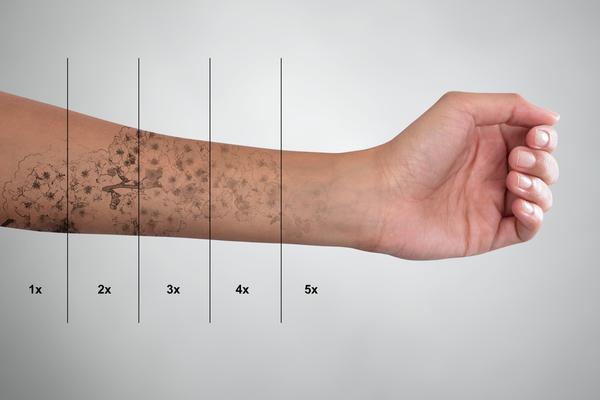 cara buang tattoo