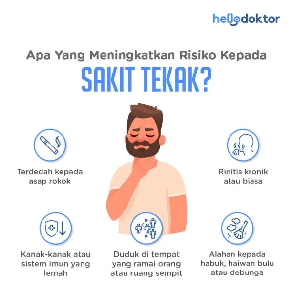 hilangkan sakit tekak