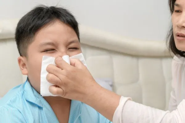 punca hidung berdarah bagi kanak-kanak