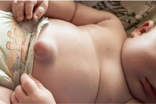 tanda angin pasang bayi lelaki