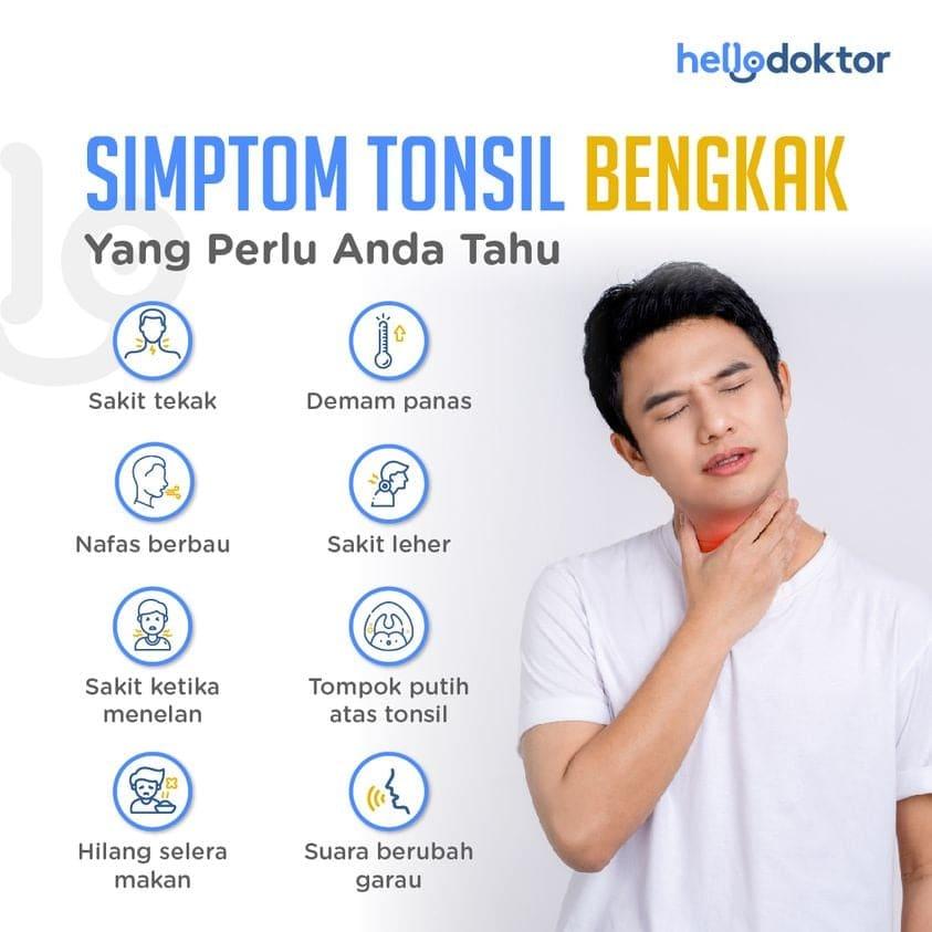 tonsil bengkak