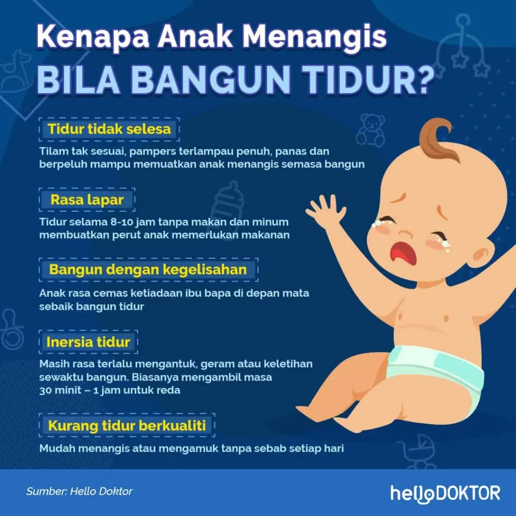 bayi susah tidur malam