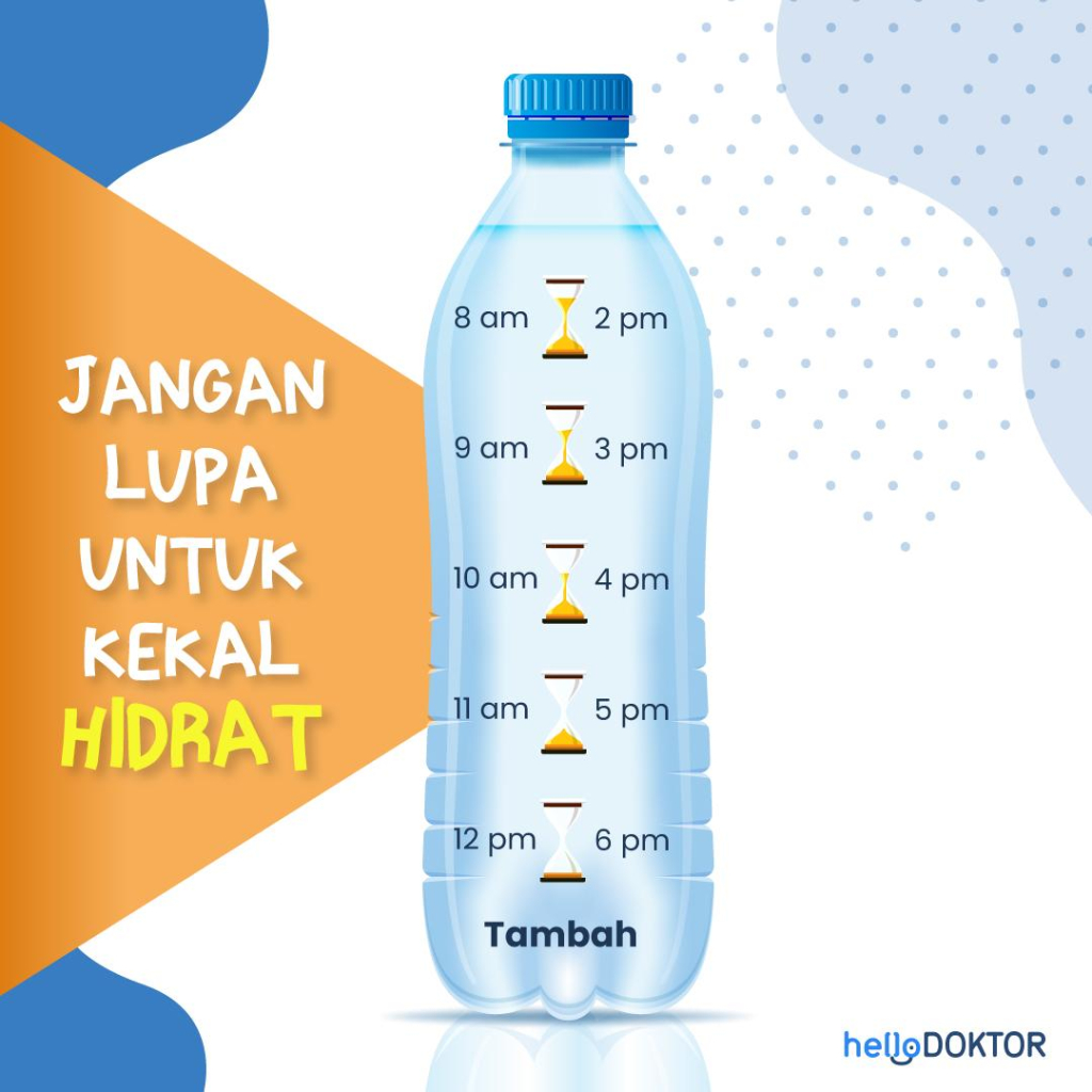 kebaikan minum air