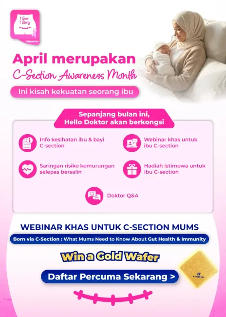 Raikan Perjalanan Melahir & Membesarkan Anak Dengan Kami!