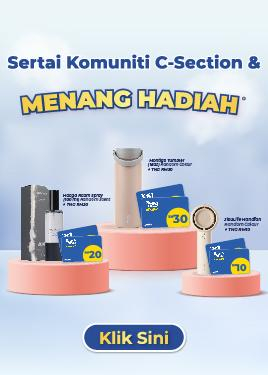 Raikan Perjalanan Melahir & Membesarkan Anak Dengan Kami!