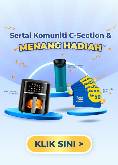 Raikan Perjalanan Melahir & Membesarkan Anak Dengan Kami!