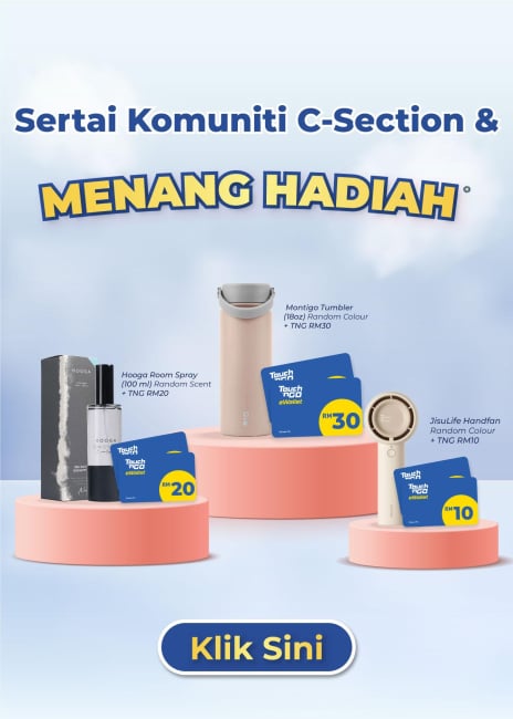 Raikan Perjalanan Melahir & Membesarkan Anak Dengan Kami!
