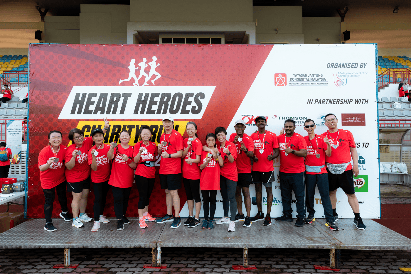 Larian Amal Heart Heroes 2024 Berjaya Kumpul RM40,000 Untuk Penyakit Jantung Kongenital