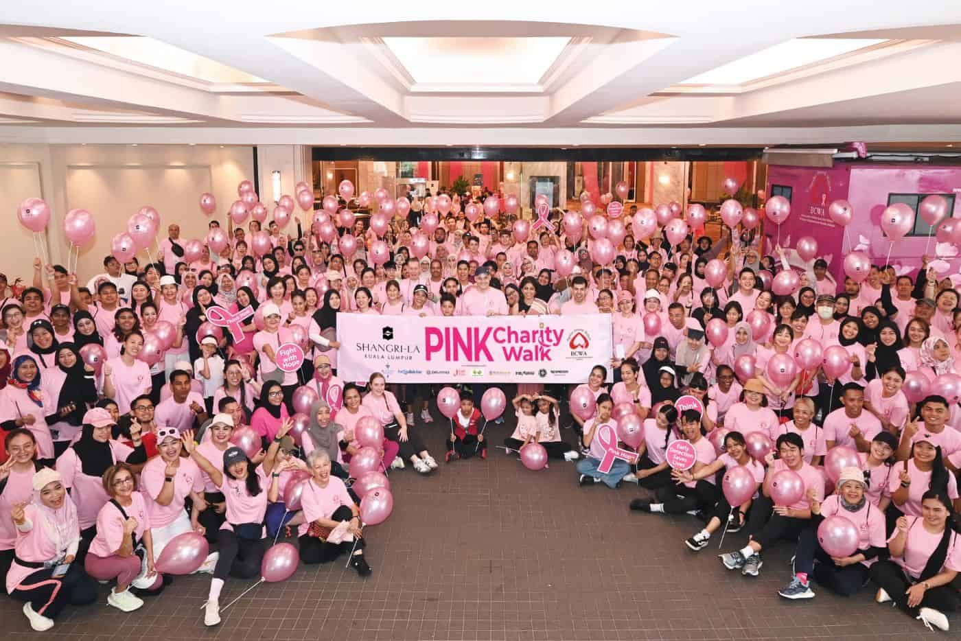 Pink Charity Walk, Tingkatkan Kesedaran Pemeriksaan & Pengesanan Kanser Payudara!