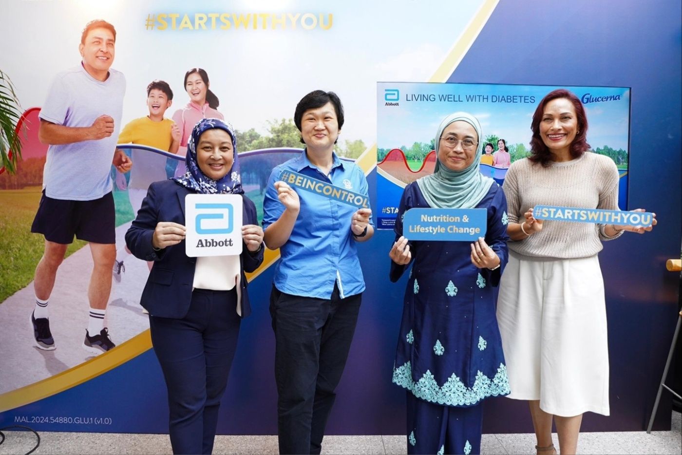 Kempen #StartsWithYou Galakkan Rakyat Malaysia Ambil Langkah Kawal Diabetes!