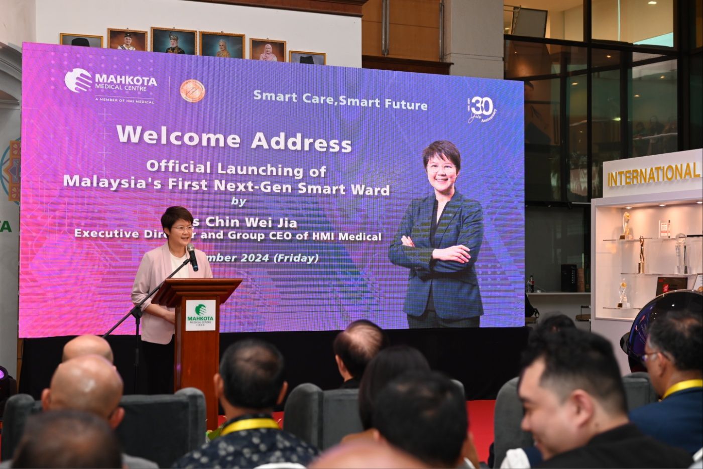 Pusat Perubatan Mahkota Lancar Wad Pintar Generasi Baru Pertama Di Malaysia!