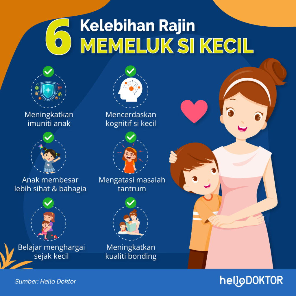 rajin peluk anak