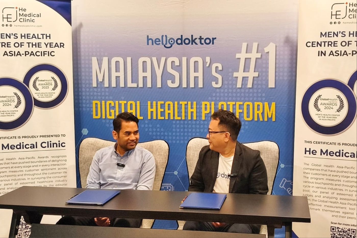 Kerjasama Hello Doktor & He Medical Clinic, Demi Masa Depan Kesihatan Para Lelaki!