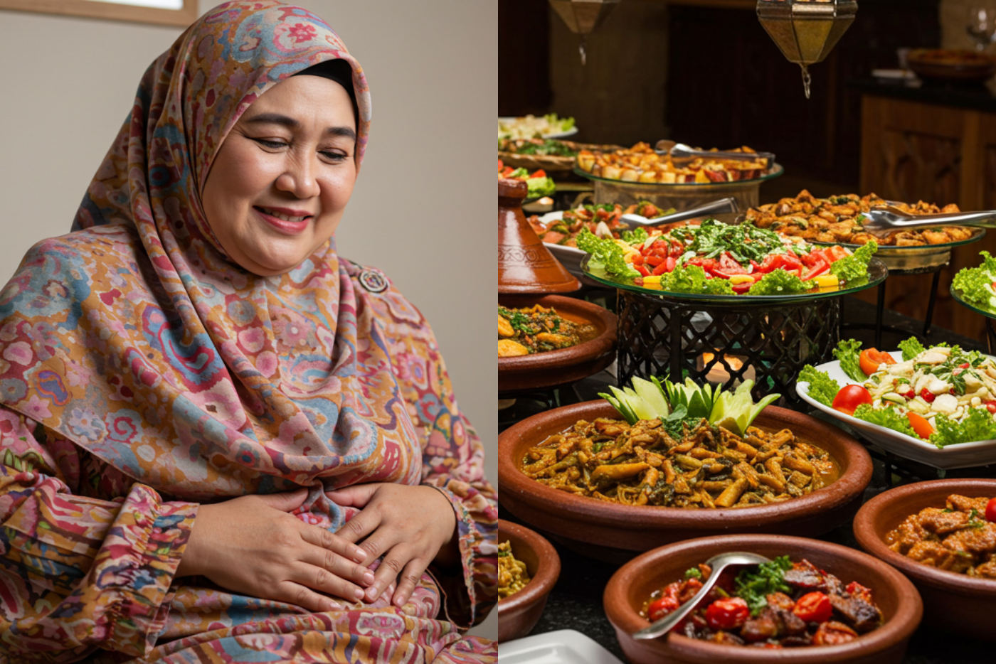 Jangan 'Over Eating' Semasa Berbuka, Kelak Perut Anda Juga Yang Merana! Kenapa?