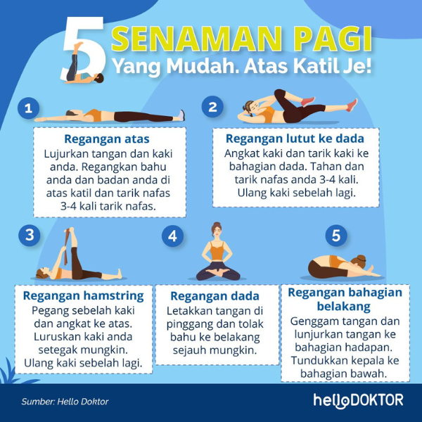 contoh senaman