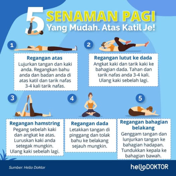 kelebihan bersenam