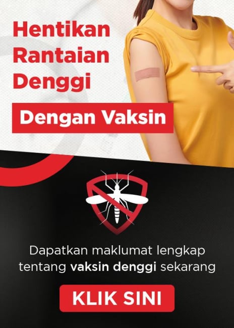 Hentikan Rantaian Denggi Dengan Vaksin