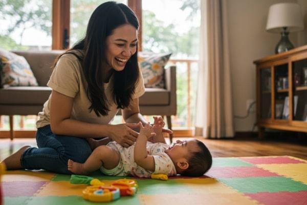 posisi menyusu bayi
