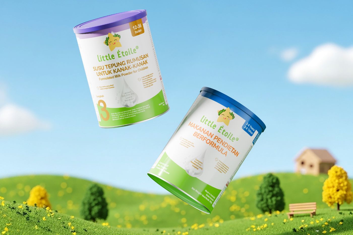 Susu Tepung Little Étoile Nutrition, Membantu Menyokong Tumbesaran Si Manja Anda!