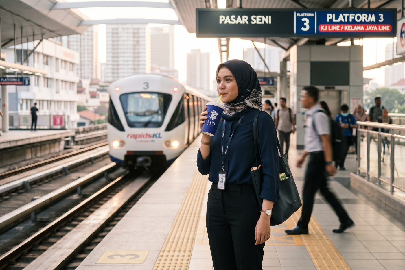 Bangun! KL - Kerajaan Jalin Kerjasama Dengan Zus Coffee, Galak Warga Kota Masuk Kerja Awal