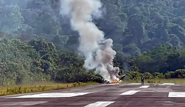 helikopter terhempas