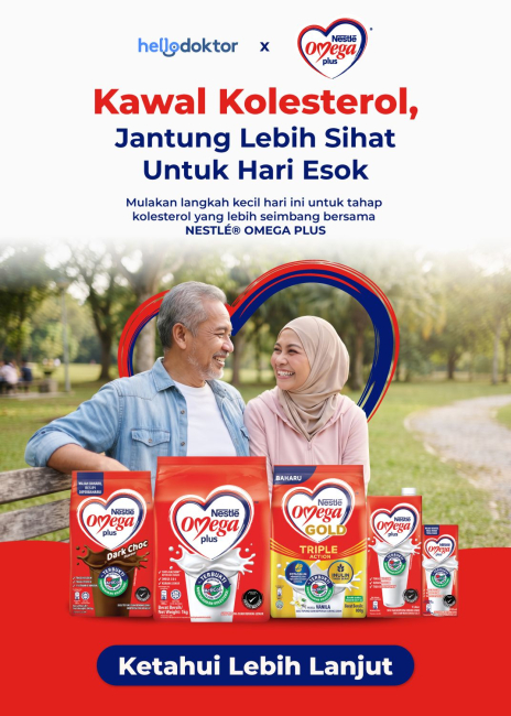 Kawal Kolesterol Untuk Jantung Lebih Sihat Hari Esok